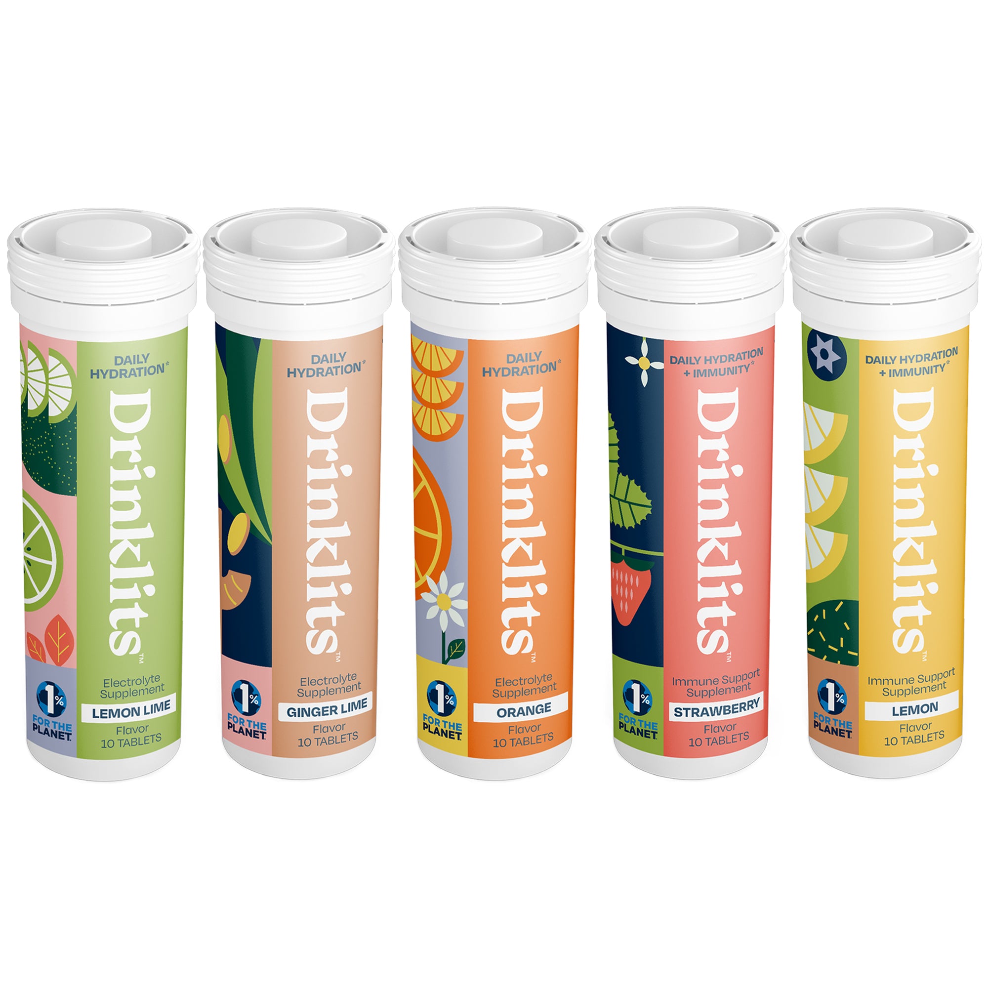 Hydration + Immunity Bundle: Tablets in 5 Flavors